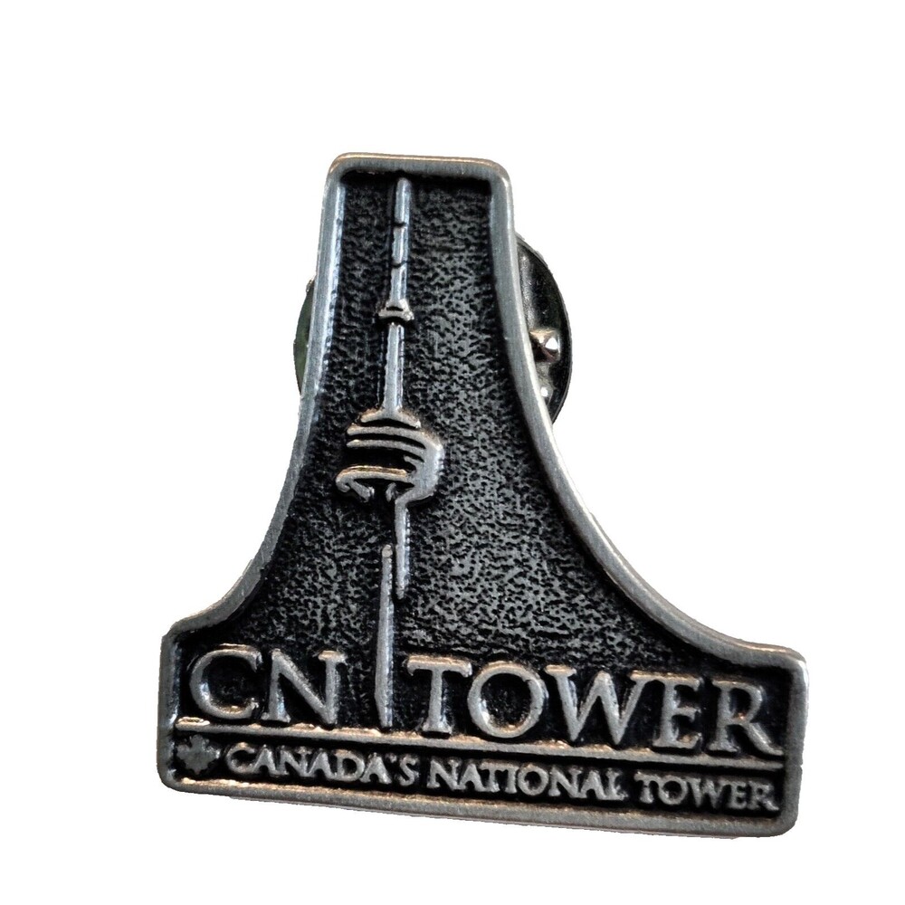 CN Tower Canada National Tower Label Pin